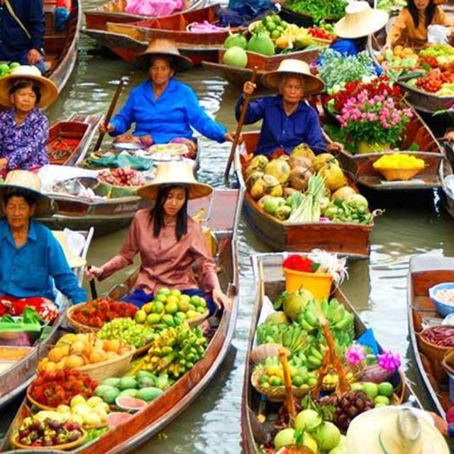 Floating Market Tour and Lunch in Bangkok