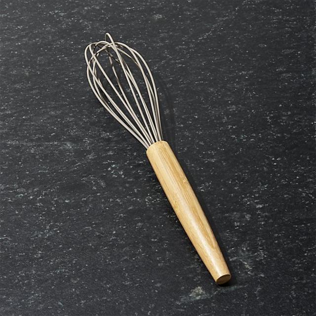 Silicone Whisk with Bamboo Handle