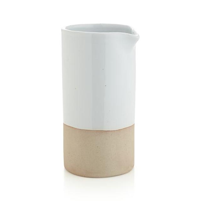 Welcome White Pitcher