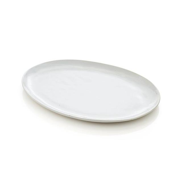 Welcome White Platter