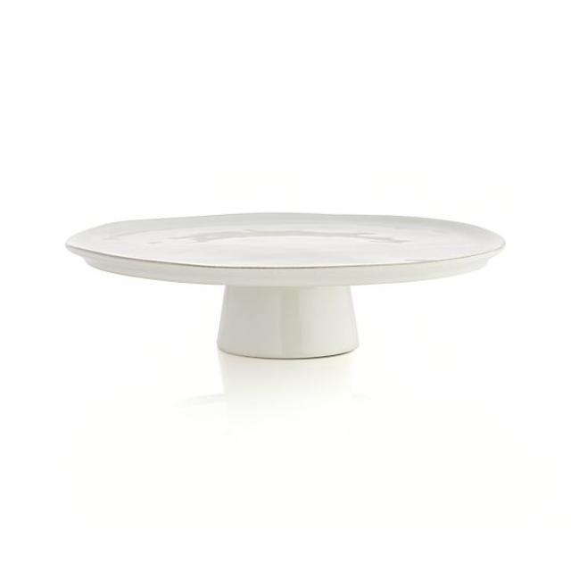 Marin White Small Cake Stand