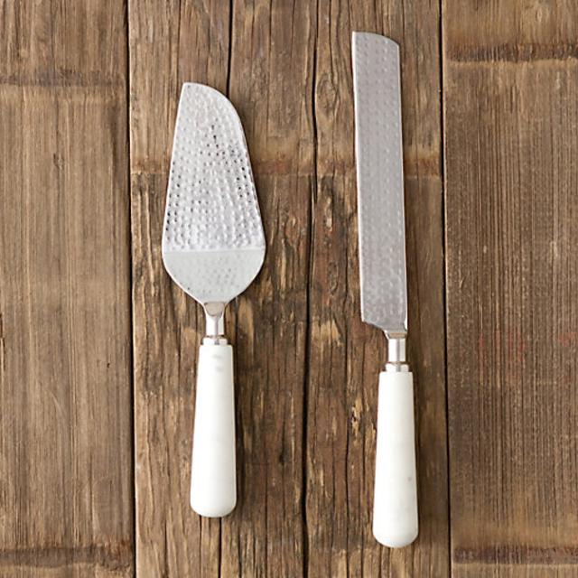 Marble Handle Serving Set