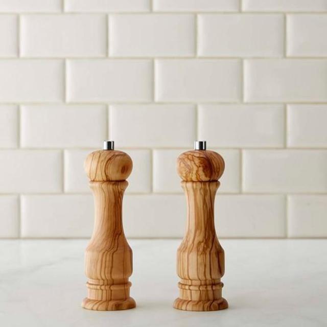 Williams-Sonoma Olivewood Salt & Pepper Mill