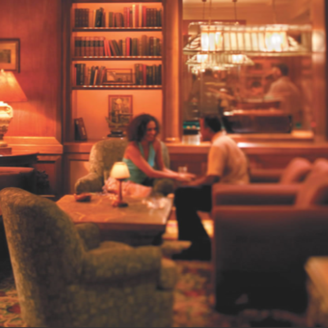 Romantic in-room dinner at the Hyatt