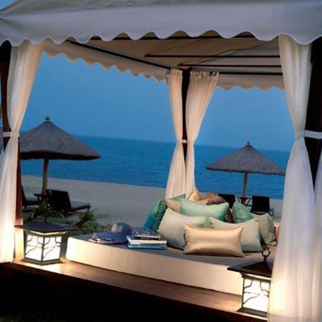 Romantic Beach Cabana Rental at the Hyatt
