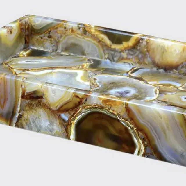 Mike & AllyTaj Agate Vanity Tray