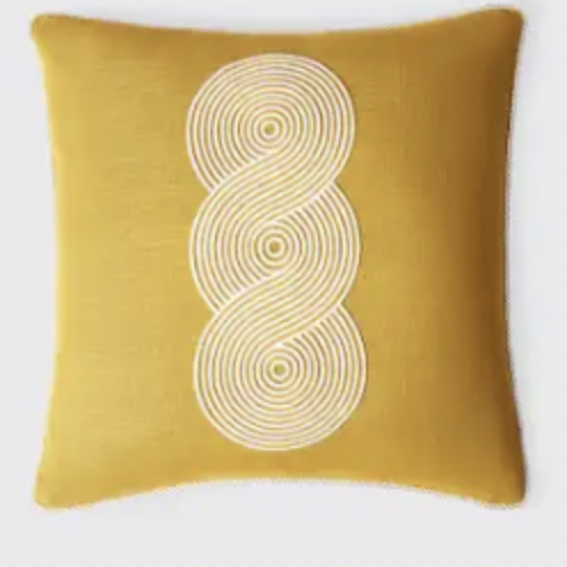 Jonathan AdlerPompidou Loops Pillow, Ochre