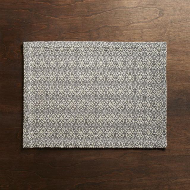 Marrakech Grey Placemat