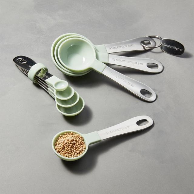 Pistachio Measuring Spoons Set of Eight
