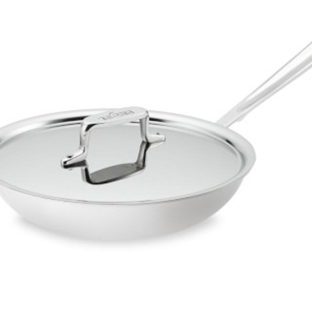 All-Clad d5 Stainless-Steel Nonstick Covered Fry Pan, 10"