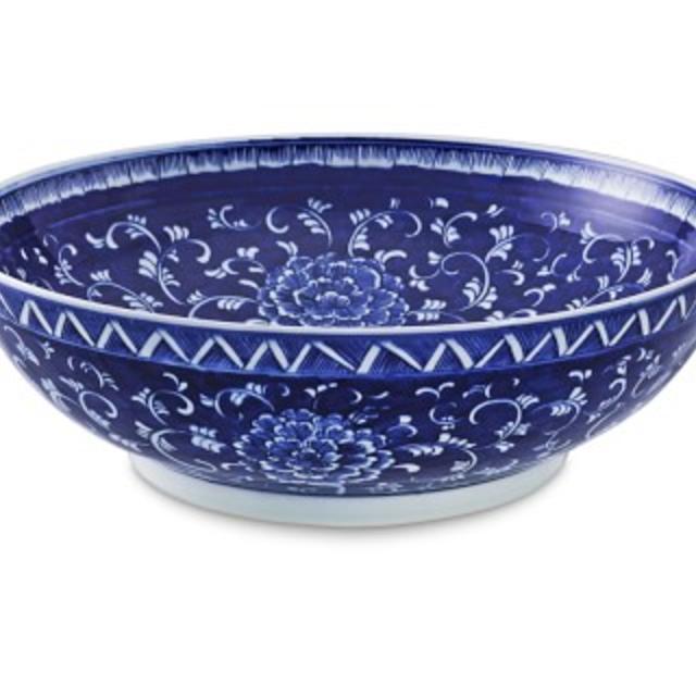 Chinoiserie Ceramic Bowl