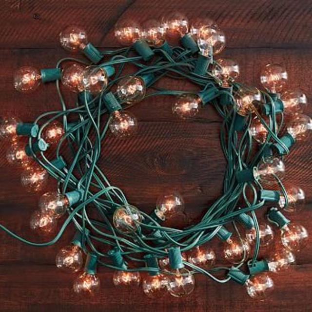 Globe String Lights, 40-Bulb Strand
