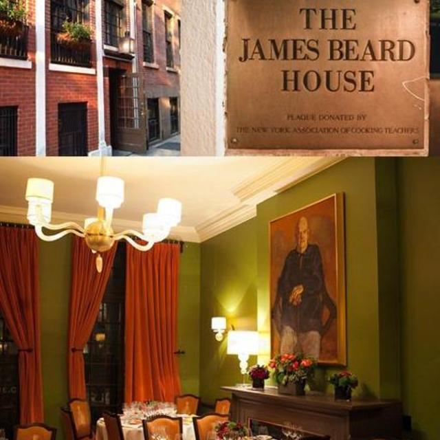 Dinner at The James Beard House in New York
