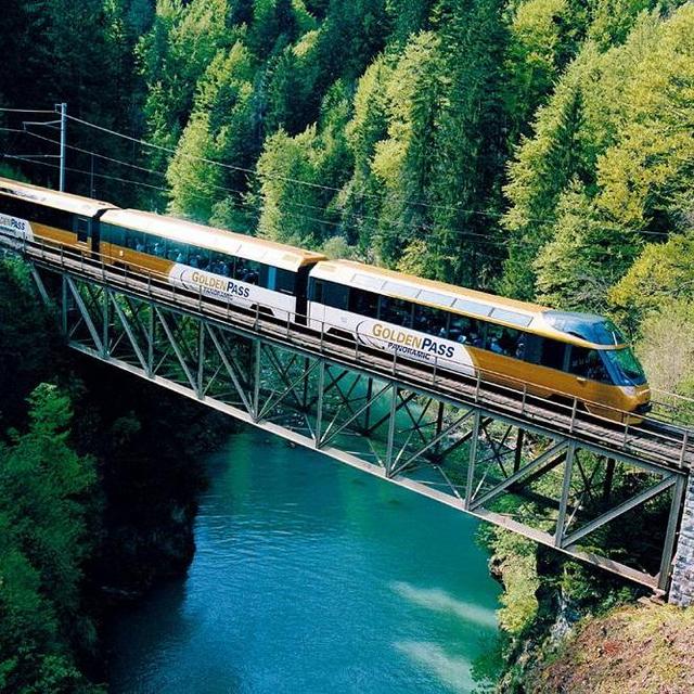 Train Tickets for 2 from Italy to Switzerland