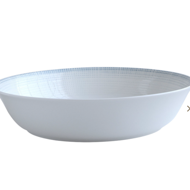 Bernardaud Saphir Bleu Deep round dish 11.4"