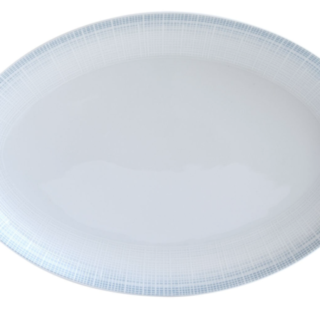 Bernardaud Saphir Bleu Oval platter 15"