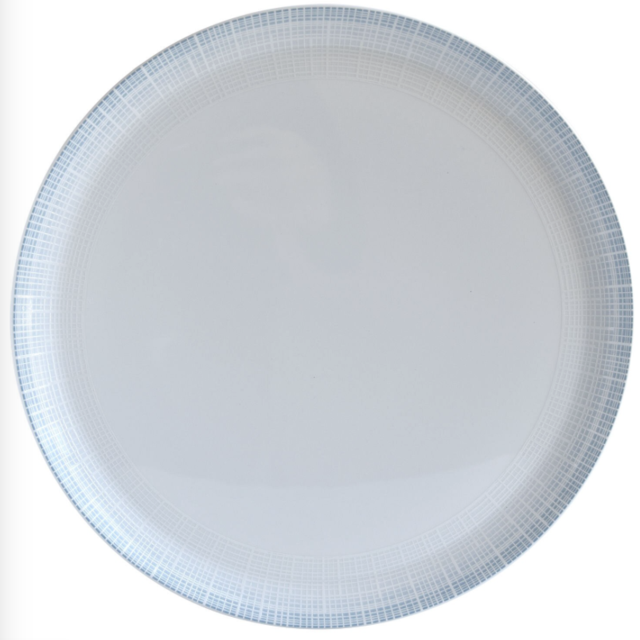 Bernardaud Saphir Bleu Round tart platter 13"