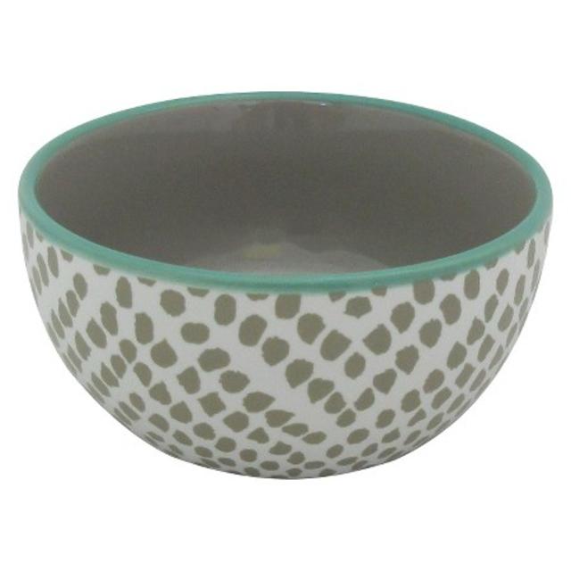 Product description page - Stoneware Grey Dots Dip Bowl - Threshold™