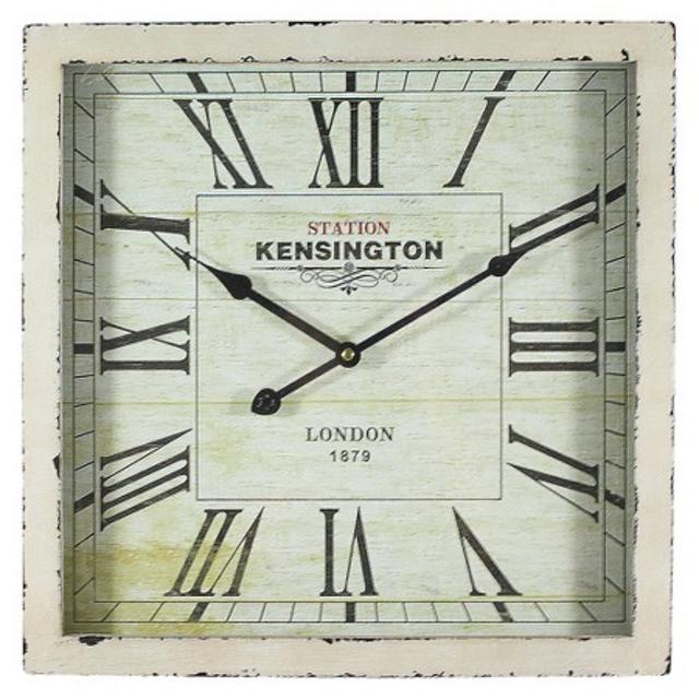 Product description page - Yosemite Square MDF Wall Clock