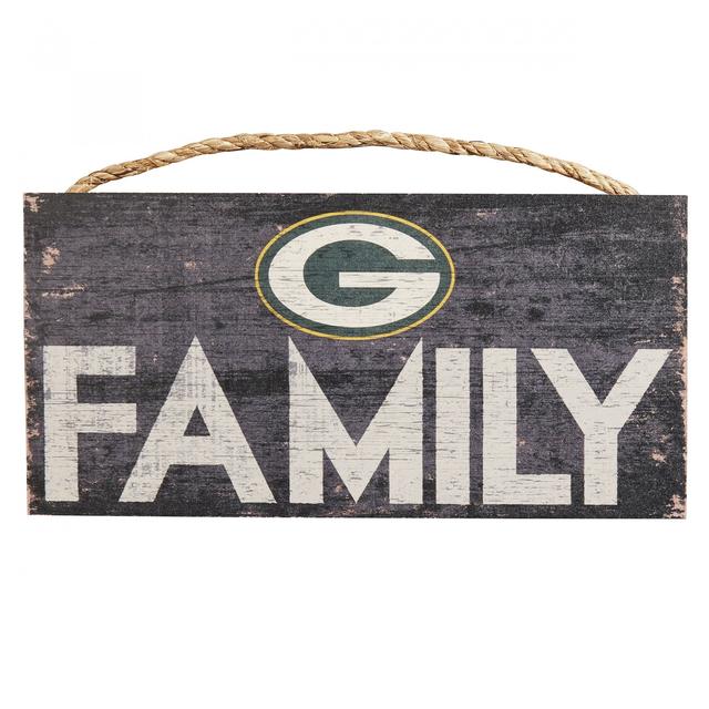 Green Bay Packers Family Sign