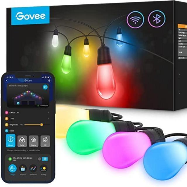 Groove Outdoor String Lights 96ft