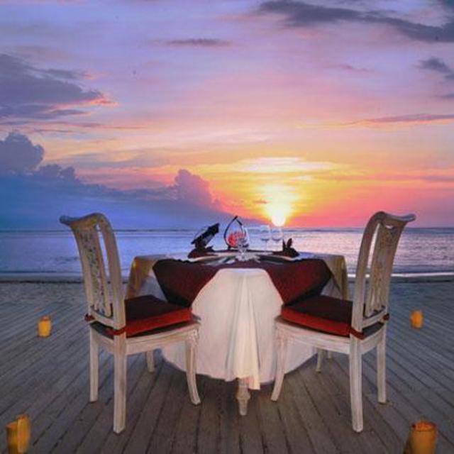 Sunset Dinner on the Beach