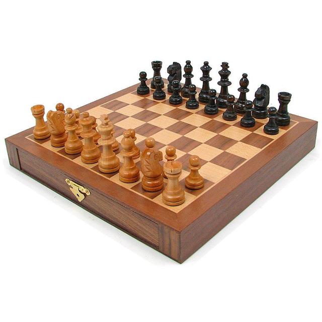 Walnut Wood Chess Set