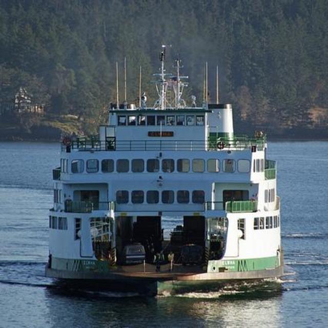 Honeymoon ferry tickets to Orcas Island