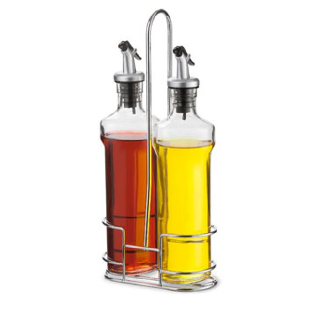 3 Piece Clip Spout Cruet and Wire Caddy Set                        by                    Artland