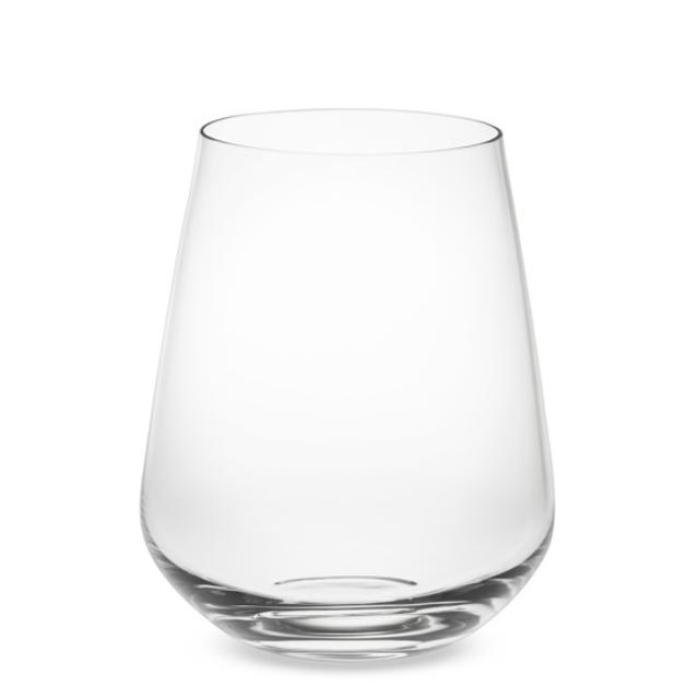 Williams Sonoma Estate Stemless White Wine Glasses, Set of 2