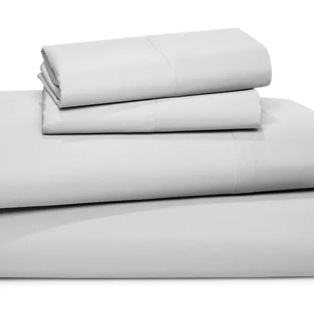 King Sheet Set in White