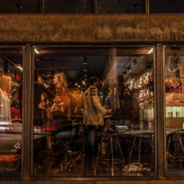 Dinner for two at our favorite restaurant: Barcelona