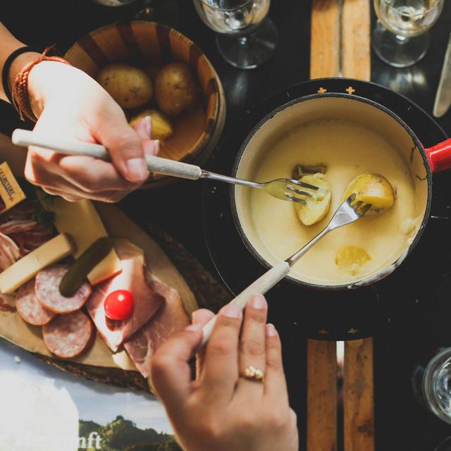 Fondue Dinner For Two On Our Honeymoon