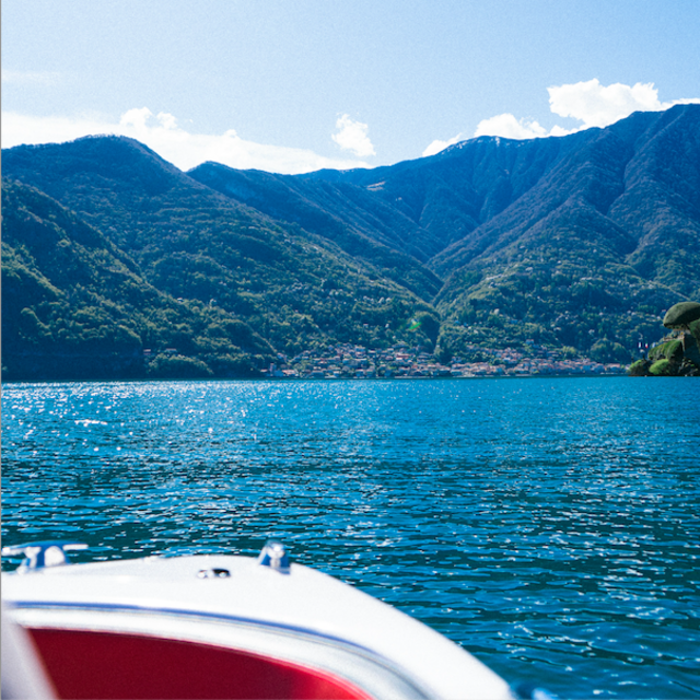 Boat Rental In Lake Como For Our Honeymoon
