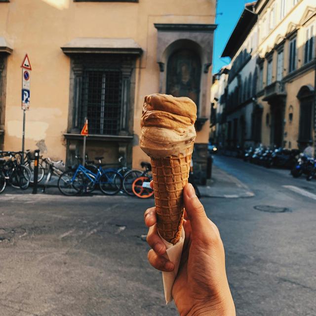 Gelato For Two In Italy