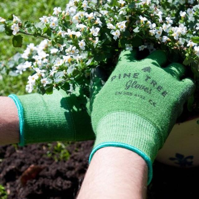 Bamboo Work & Gardening Gloves for Women & Men, Protective Second Skin Working Gloves - Medium