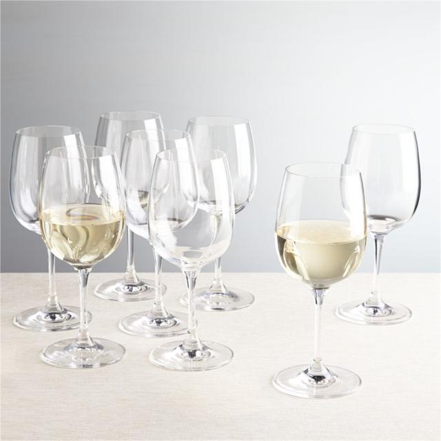 Set of 8 Viv White Wine Glasses