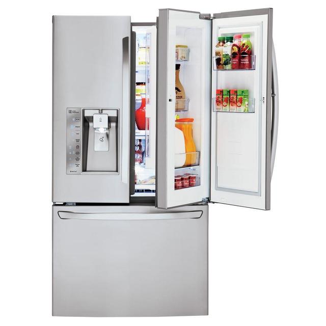 30 cu. ft.  French Door Refrigerator - Stainless steel