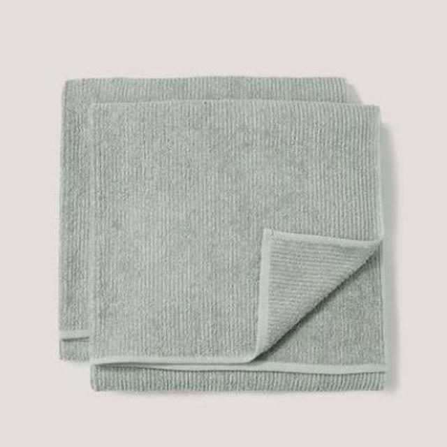 Spa Rib Organic Cotton Bath Sheet - Mineral