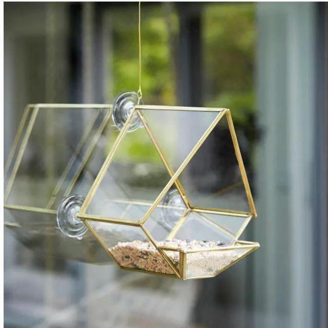 Glass House Bird Feeder