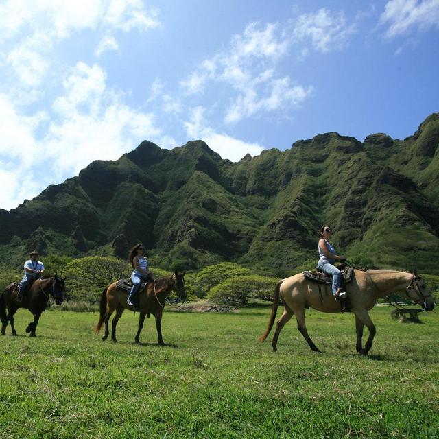 Paseo a caballo de dos horas por Kualoa
