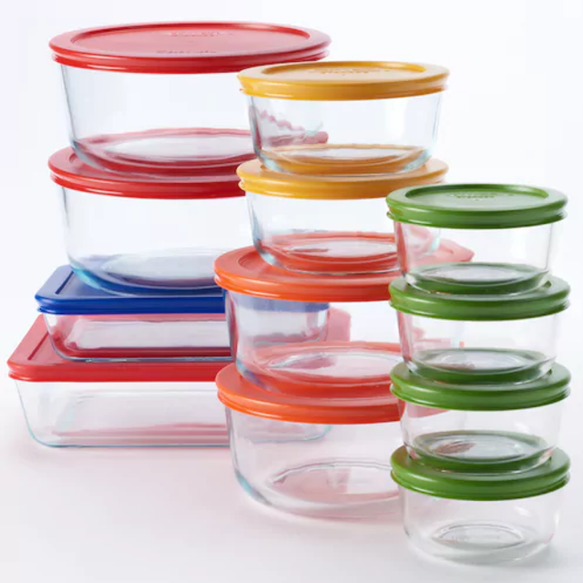 Pyrex 24-pc. Storage Set with Color Lids