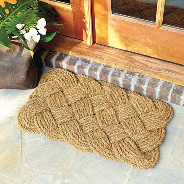 Braided Knot Door Mat