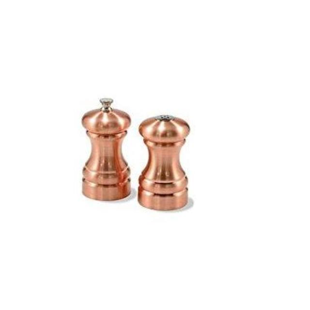 Olde Thompson 5003-03 Columbia Copper Pepper Mill / Salt Shaker Set