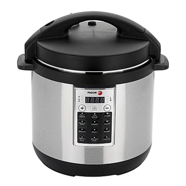 Fagor Premium 6 qt. Electric Pressure Cooker and Rice Cooker