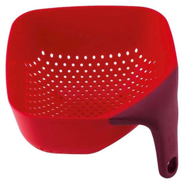 Joseph Joseph® Square Colander - Red (Medium) product details page