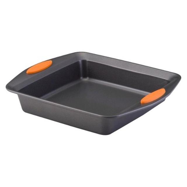 Rachael Ray Square Baking Pan - Orange (9") 