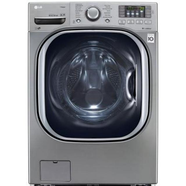 4.5 DOE cu. ft. High-Efficiency Front Load Washer with TurboWash in Graphite Steel, ENERGY STAR