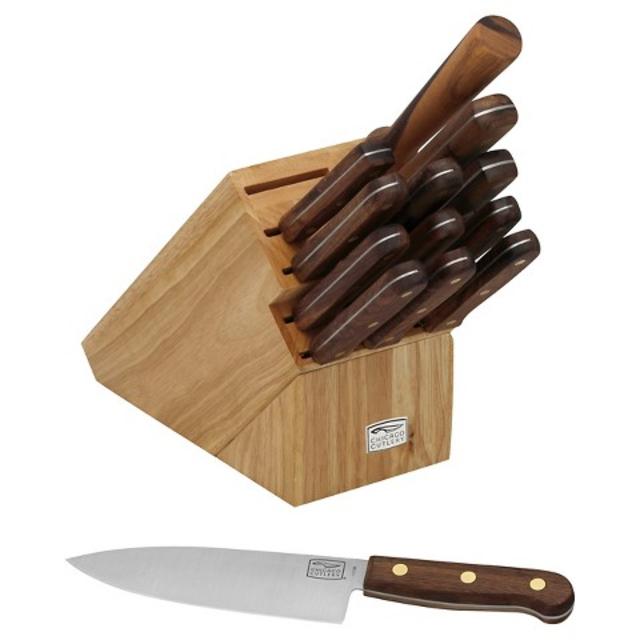 Chicago Cutlery Walnut Tradition 14-pc Set