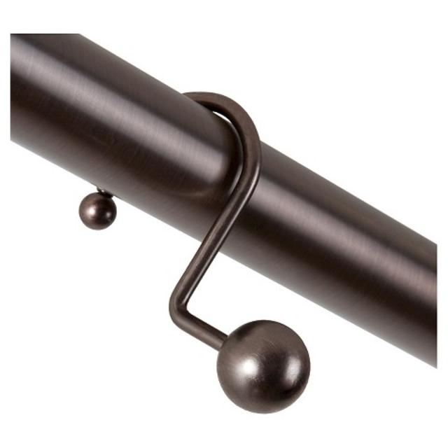 Threshold™ Orb Home Ball Shower Hooks - Bronze